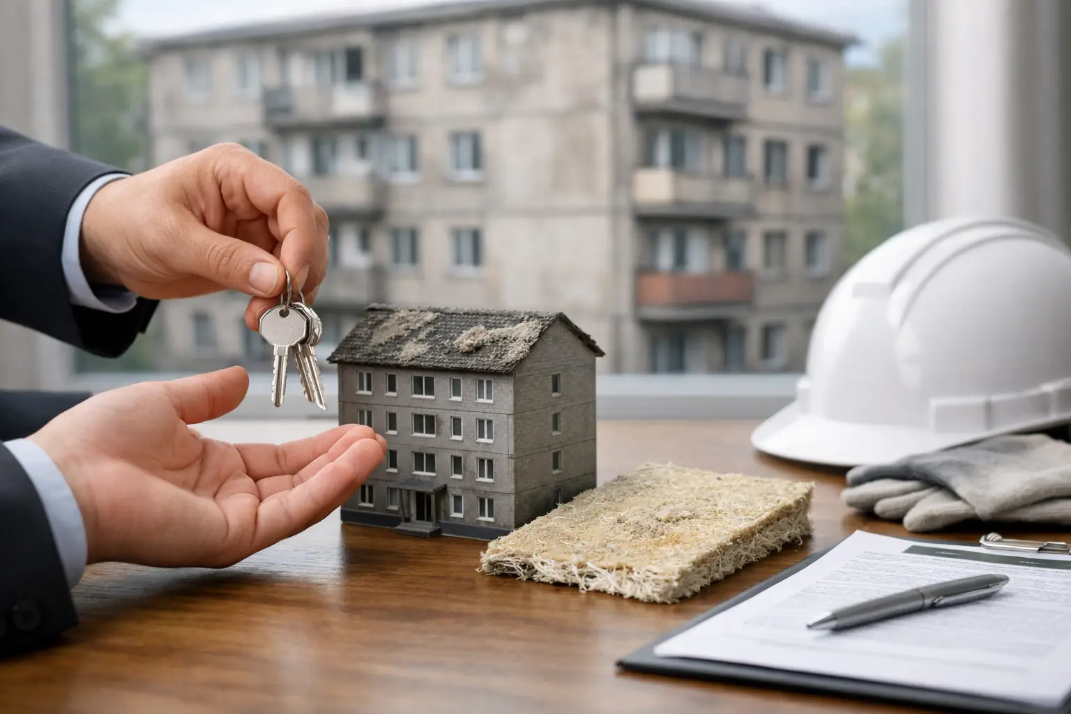 Vente d’un immeuble amianté : règles et réflexes